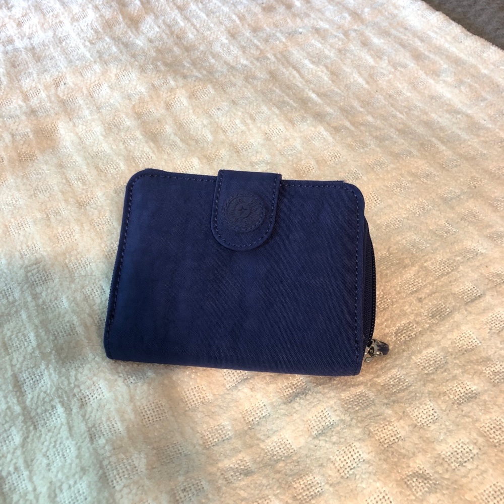 Kipling wallet. Electric blue.
